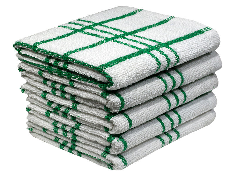 Bunty's Kitchen Towel - Design 2449 - 037x056cms - (05 Pc Pack) - Checks - Jolly Green