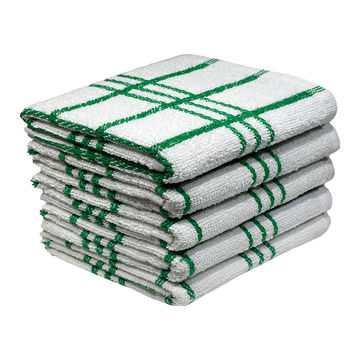 Bunty's Kitchen Towel - Design 2449 - 037x056cms - (05 Pc Pack) - Checks - Jolly Green