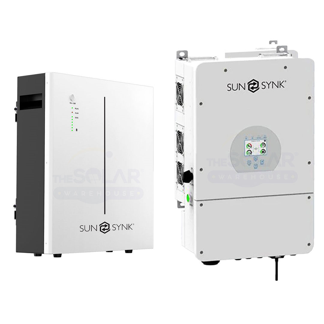 Sunsynk 5kW Hybrid Inverter with Sunsynk 5.32kwh Combo
