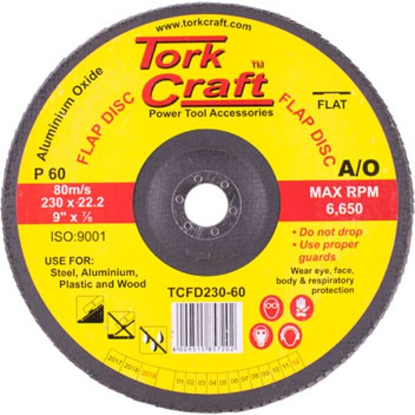 Flap Sanding Disc 230Mm 60Grit