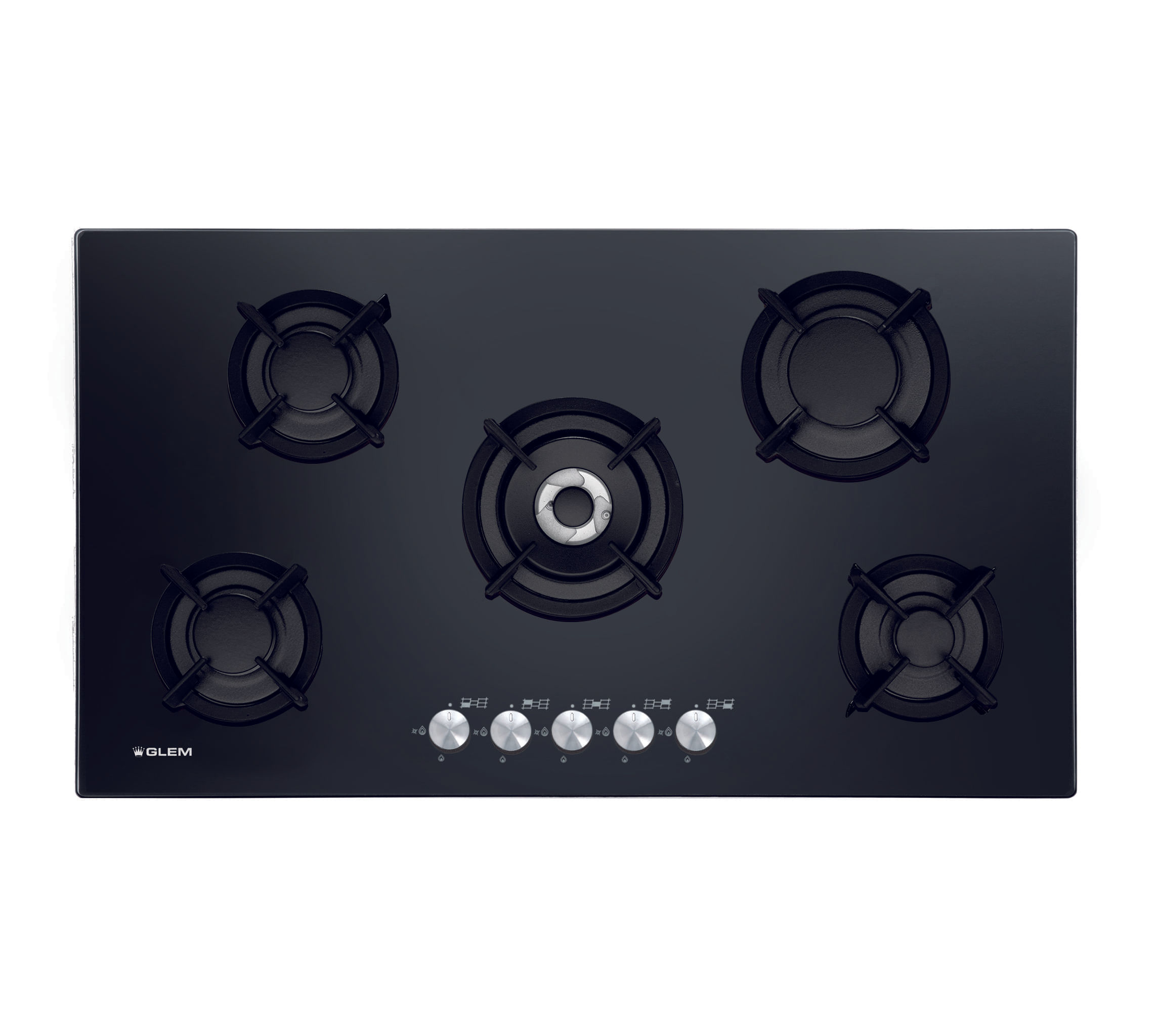 GLEM GV955HBK 90cm Gas on Glass hob