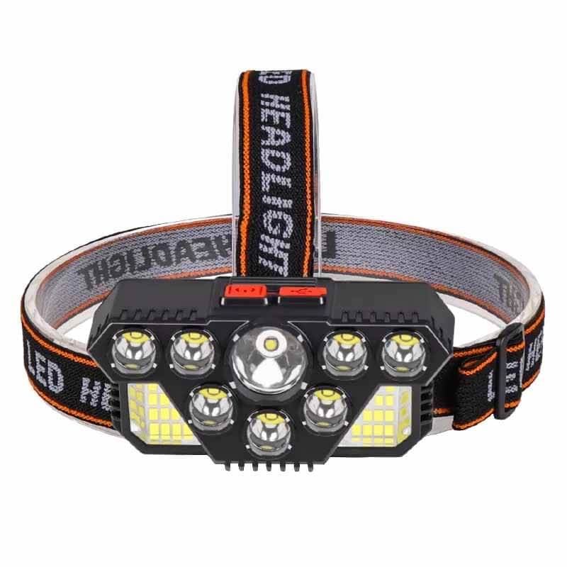 Head Mounted Waterproof Flashlight