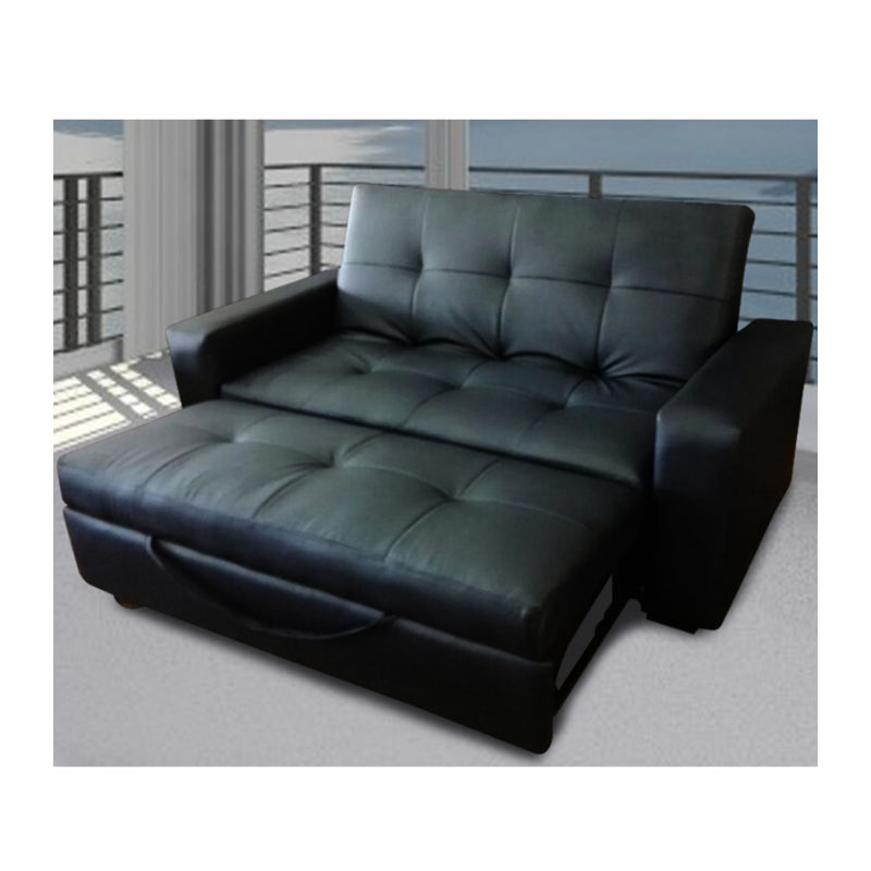 Extendable Sleeper Couch -Black