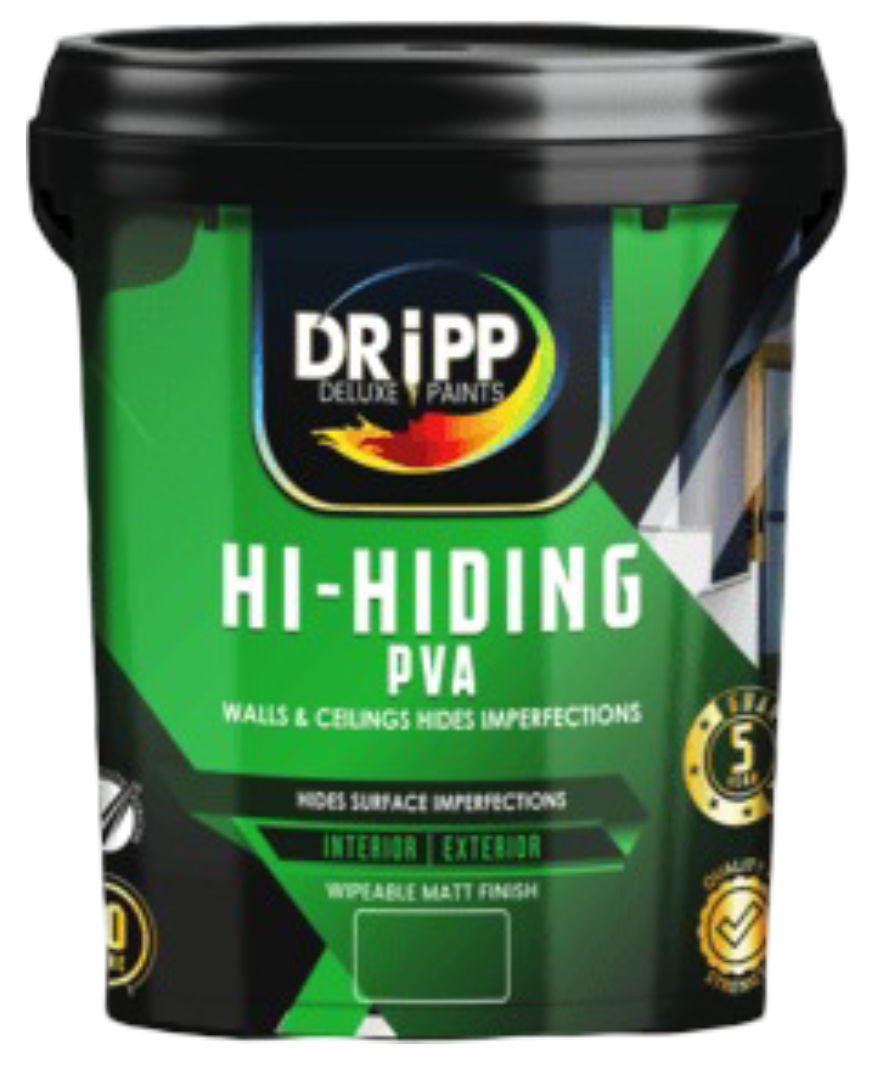DRIPP Hi-Hiding Acrylic PVA Paint White 20L