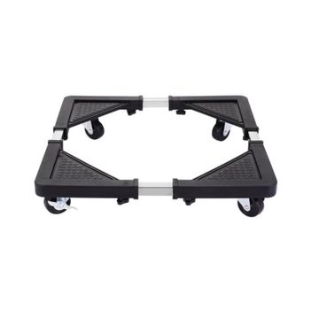 Multifunctional movable base with 4 wheels