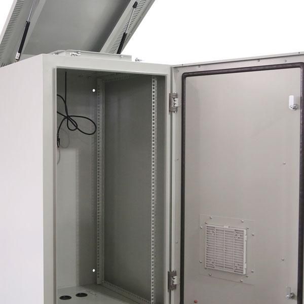 Linkqnet 22U Ip45 Outdoor Vented Wall Mount Cabinet - 611(W) X 675(D)Mm