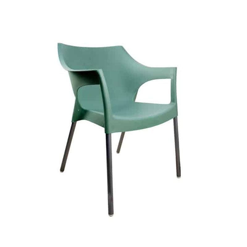 Vividitto - Chelsea Cafe Arm Chair - Olive
