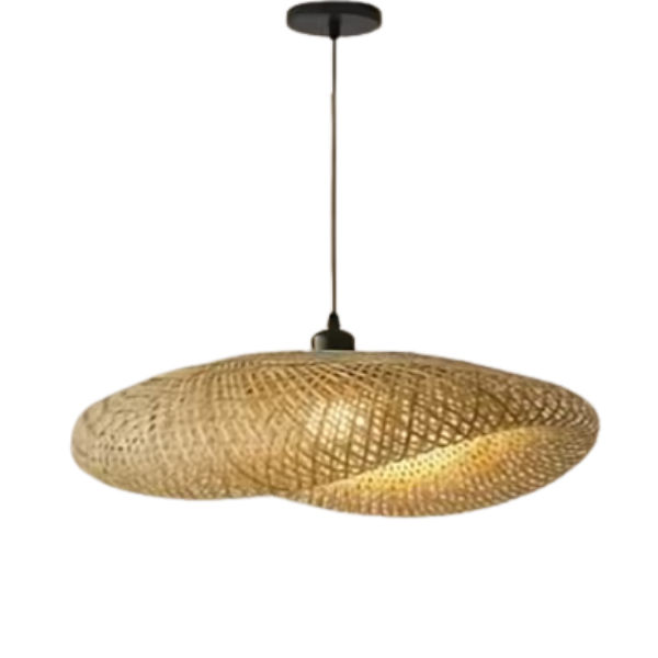 Juniper Bamboo Rattan Bohemian Pendant Light