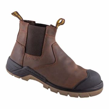 KALIBER HAMMER SAFETY BOOT BROWN SIZE 8