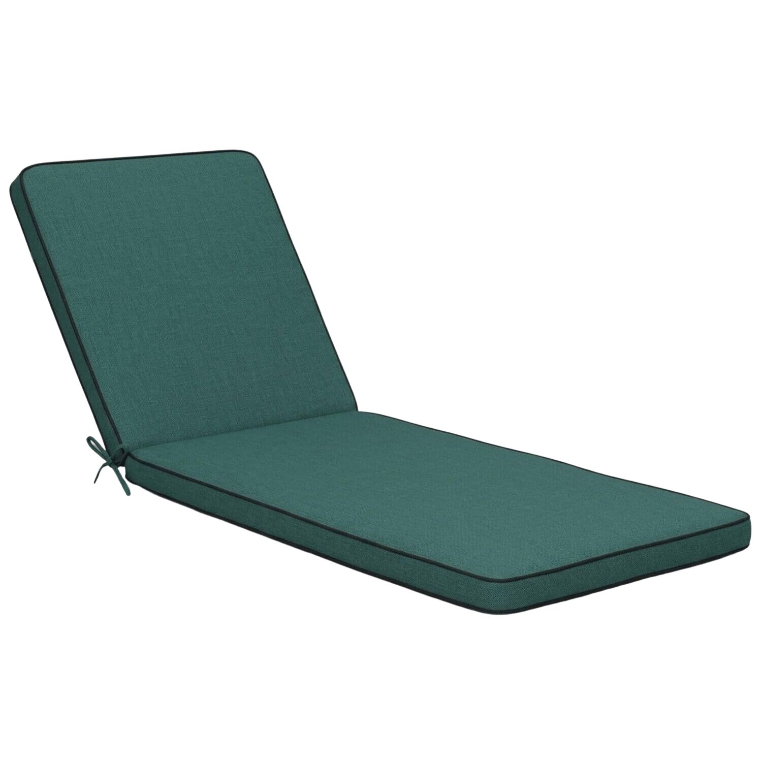 Sun Lounger Cushion Deluxe Green (Universal Fit)