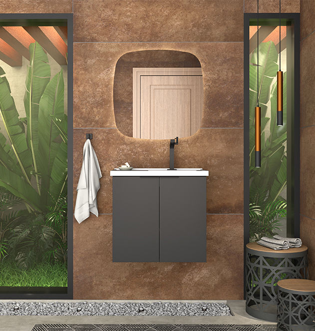 Cozimax Umbu Steel Bathroom Vanity