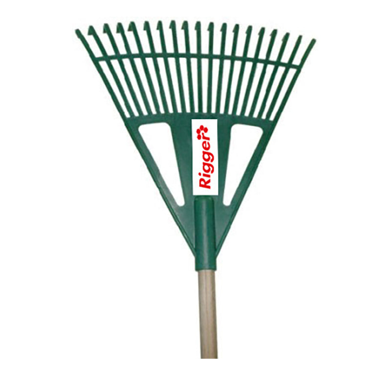 RIGGER Rake Leaf Plastic Delux (Green)