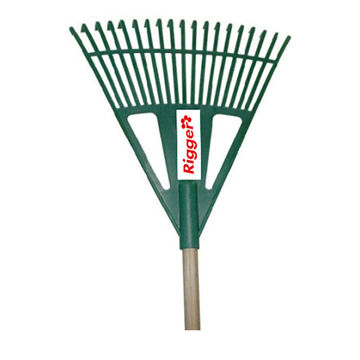 RIGGER Rake Leaf Plastic Delux (Green)