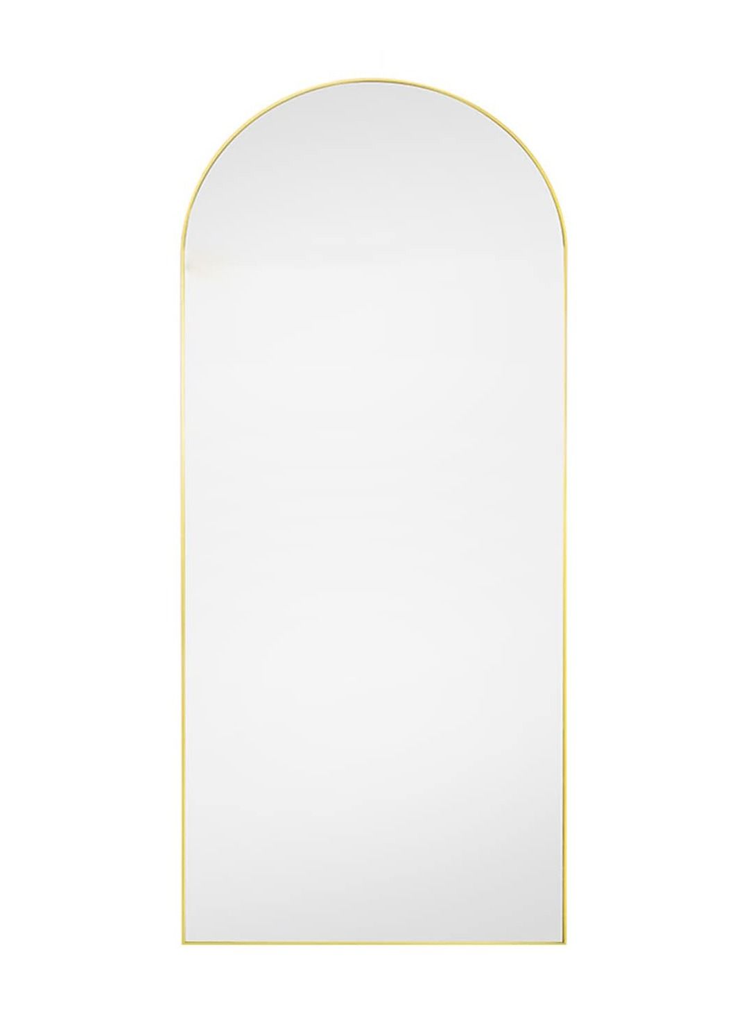 170cm x 70cm Arch Mirror Gold