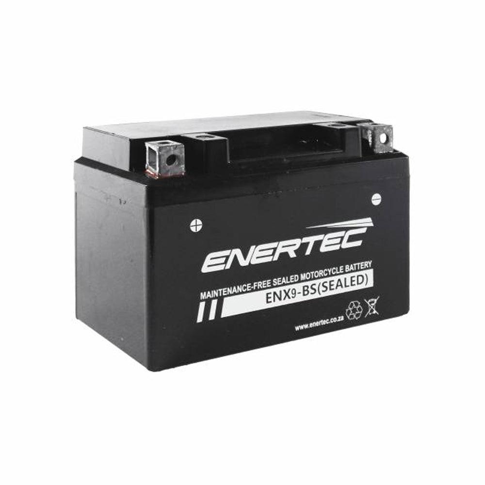 Enertec YTX9A-BS 12V 7.5Ah AGM Motorcycle Battery