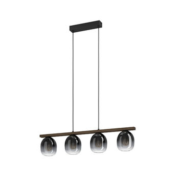 Filago 4LT Pendant Black E27 4x40w