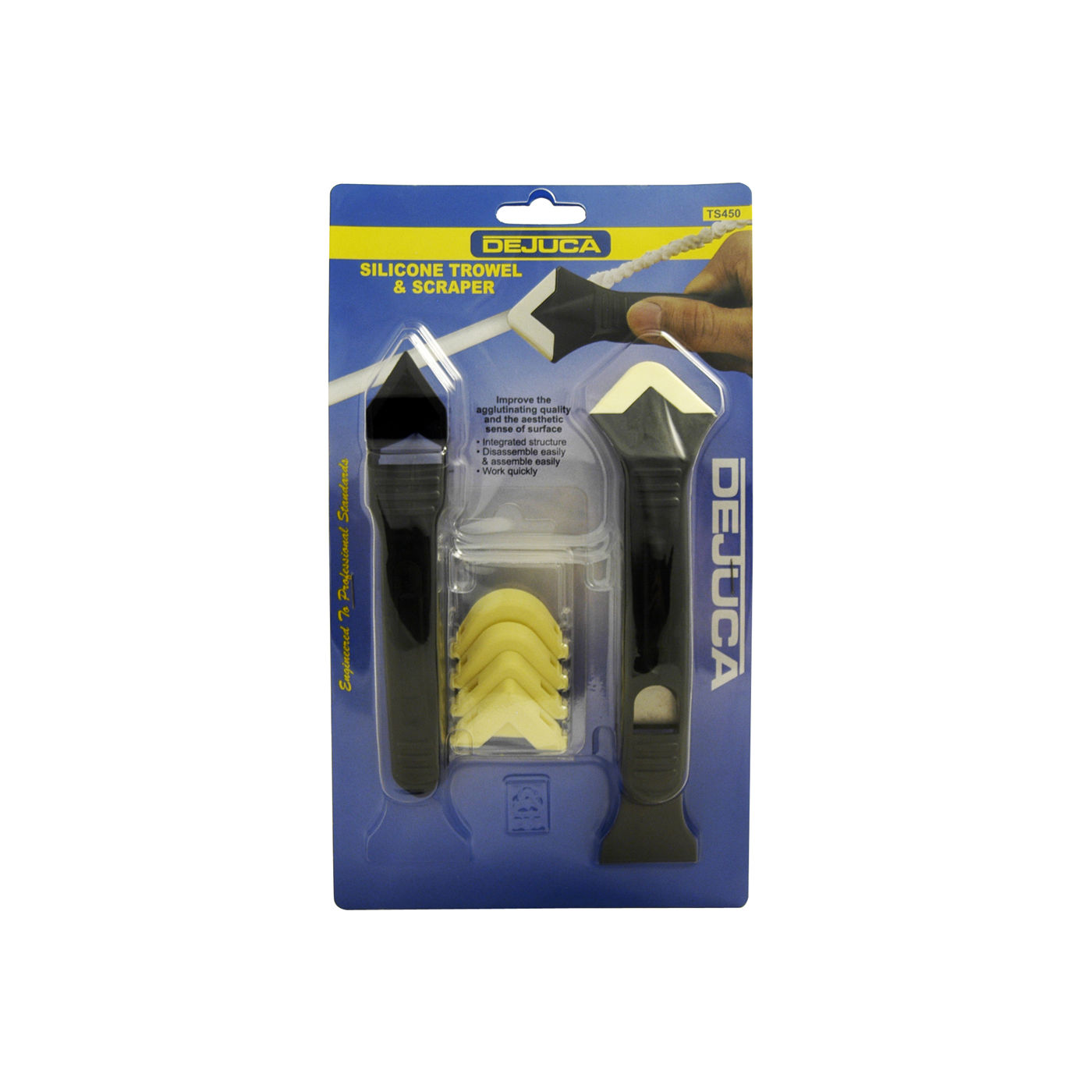Dejuca - Silicone Trowel and Scraper - 3 Pack