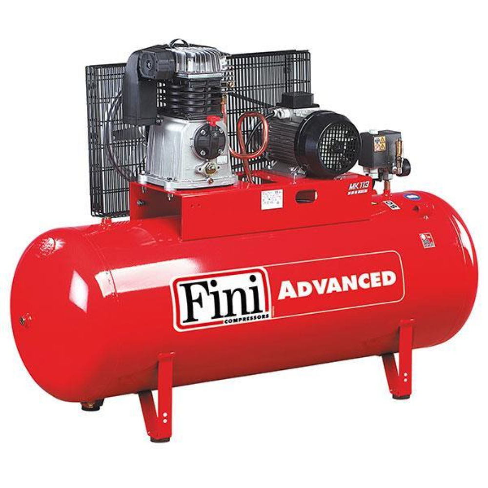AIR COMPRESSOR FINI MK113 380v  4kw  with Tank