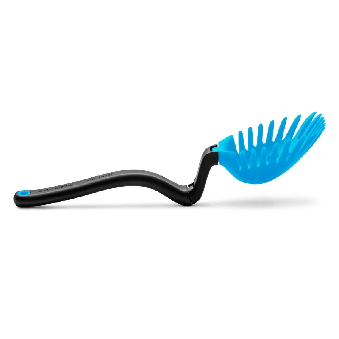 Dreamfarm Holey Spadle - Slotted Spoon, Straining Ladle & Spaghetti Server- Blue
