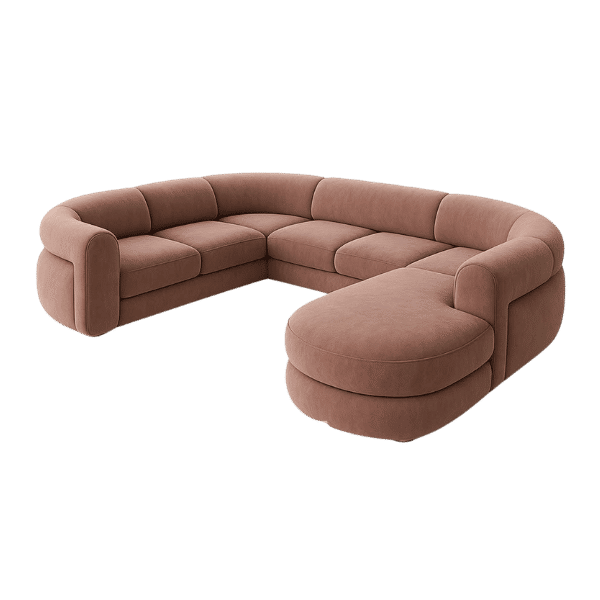 Innofurn-Curved Couch Set