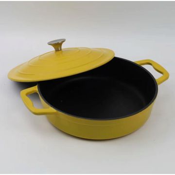 26CM Lightweight Cast Aluminum Braiser Pan