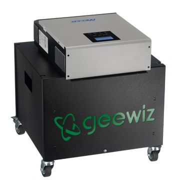 MECER Axpert Pure Sine Inverter 3000VA & 2 x 100Ah Battery Trolley