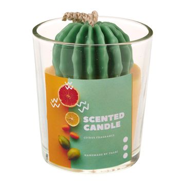 Citrus fragrance scented candle
