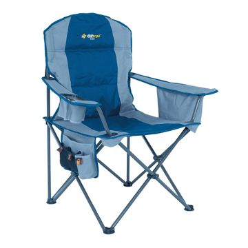 OZtrail Cooler Arm Chair Blue 150kg