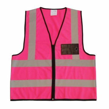 PINK REFLECTIVE VEST MEDIUM