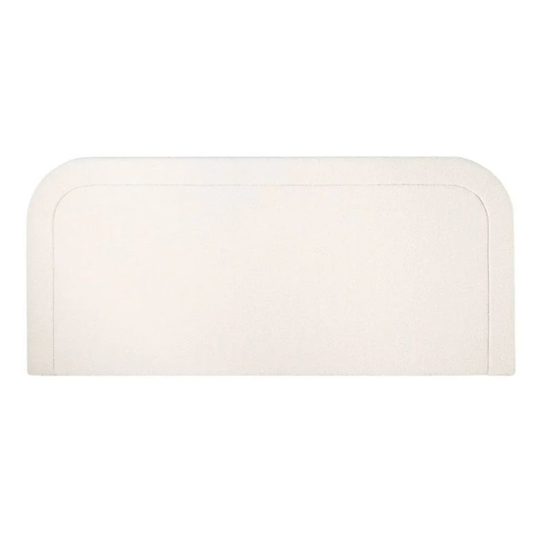 Dreamy Comfort -Maria Cream Bouclé Polyester Blend Fabric Headboard