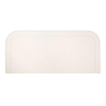 Dreamy Comfort -Maria Cream Bouclé Polyester Blend Fabric Headboard