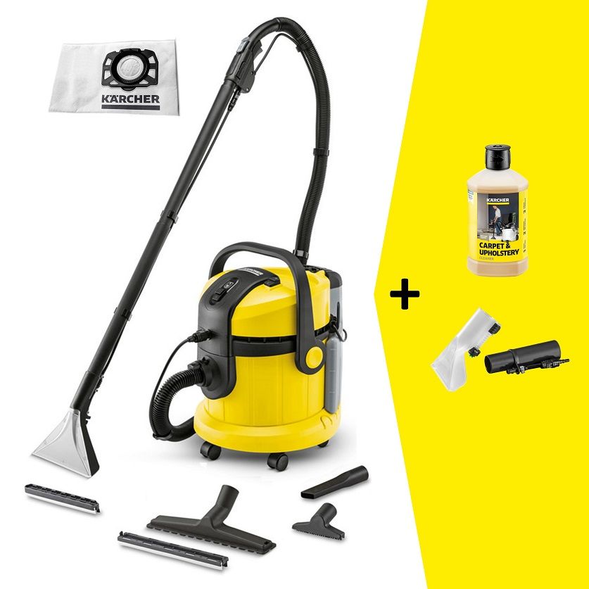 SE 4001 & Upholstery Nozzle & Chemical
