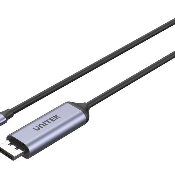 Unitek V1423C 1.8M Type-C To 8K Displayport 1.4 Hdr Converter Cable