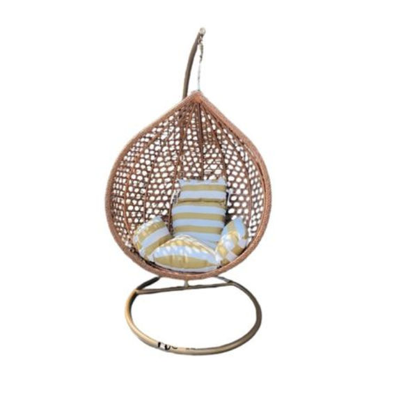 DecorMama Oatmeal Swing Chair