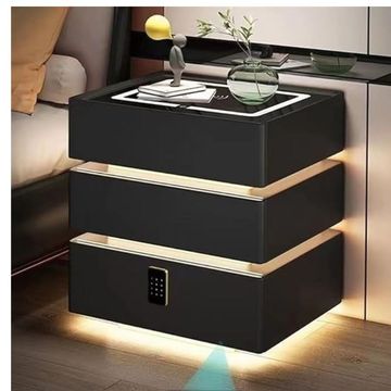 KC Furn-Neo Smart 3 Drawer Pedestal (Black)