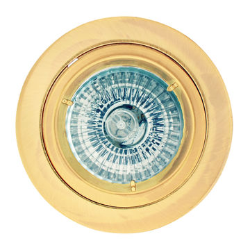 Eurolux - Straight Twist - Downlight - 80mm - Satin Brass