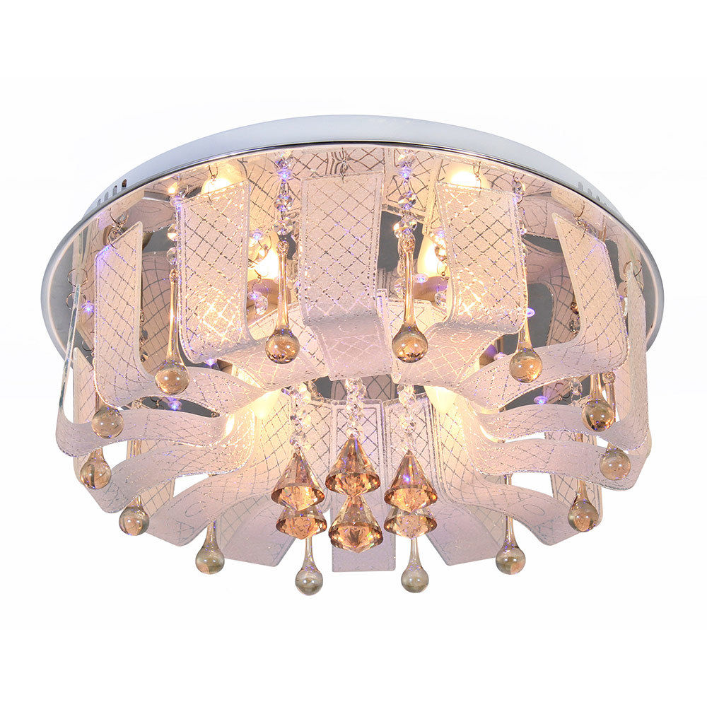 Ekeka - Round - Ceiling Light - 500mm - Chrome
