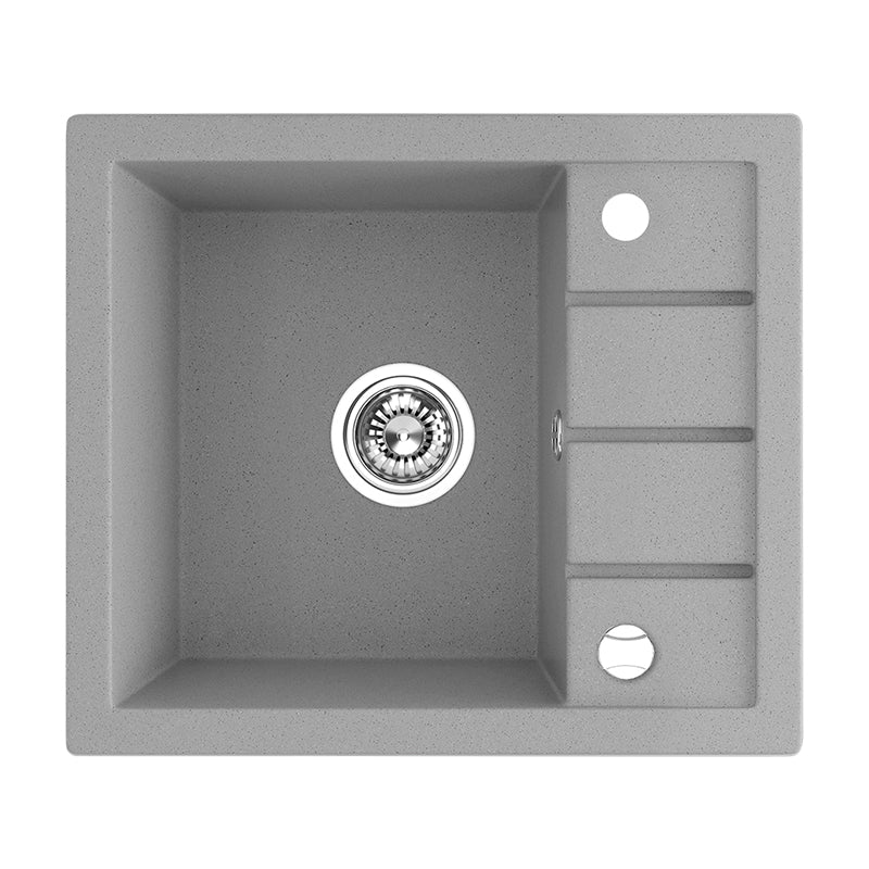 Laveo Trzynastka Granite Sink 1 Bowl - Grey