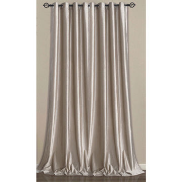Matoc Readymade Curtain -Blackout Velvet -Beige -Eyelet -140cm W x 233cm H