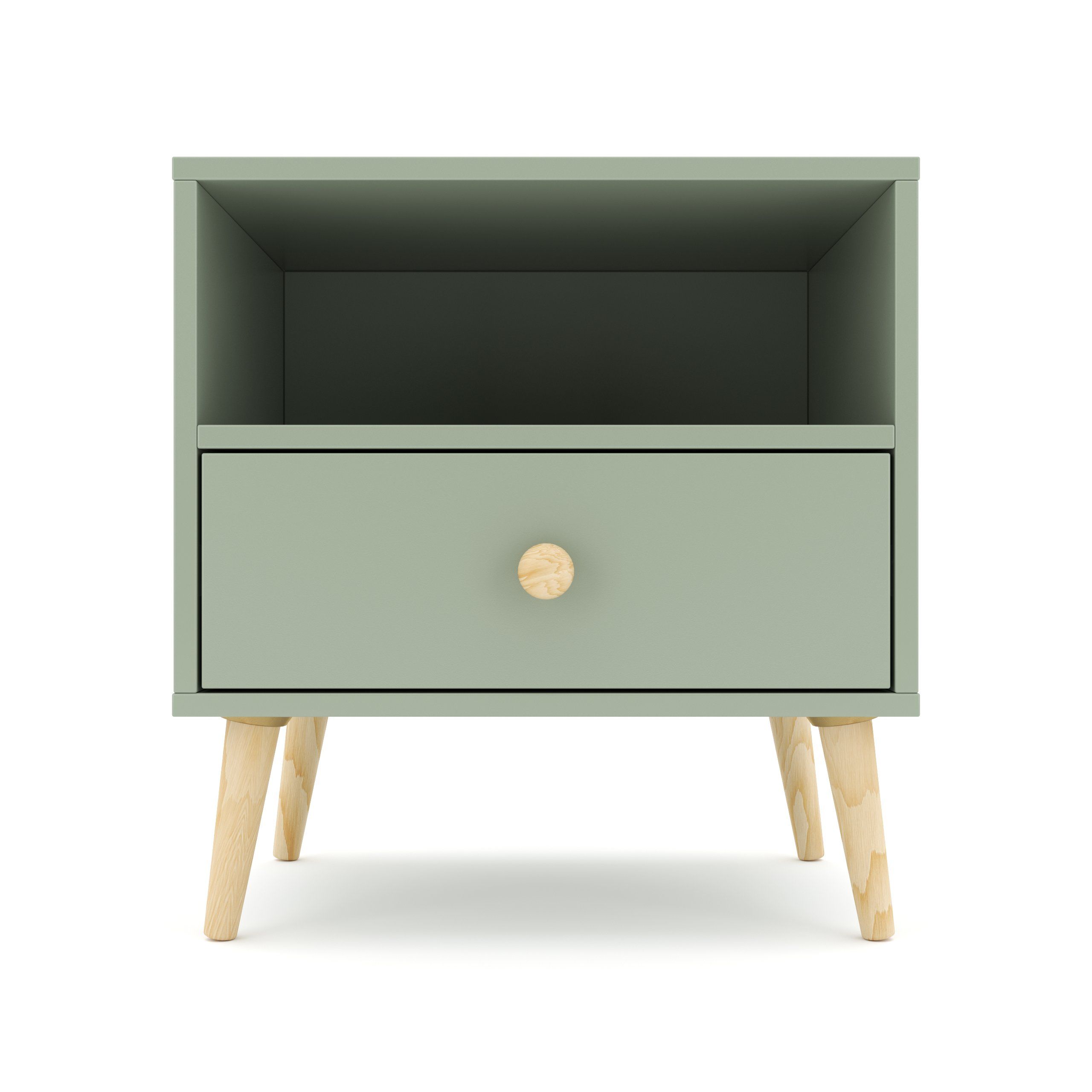 BAM! Impression One Drawer Bedside Table - Caraz