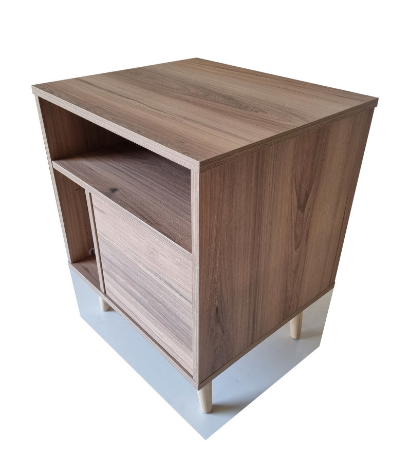 Napoli Bedside Table - Sahara