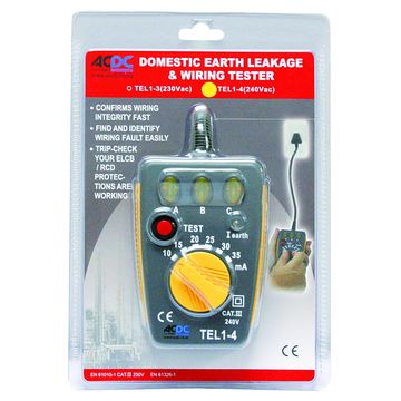 230VAC Plug-In E/L Tester 10-35Ma