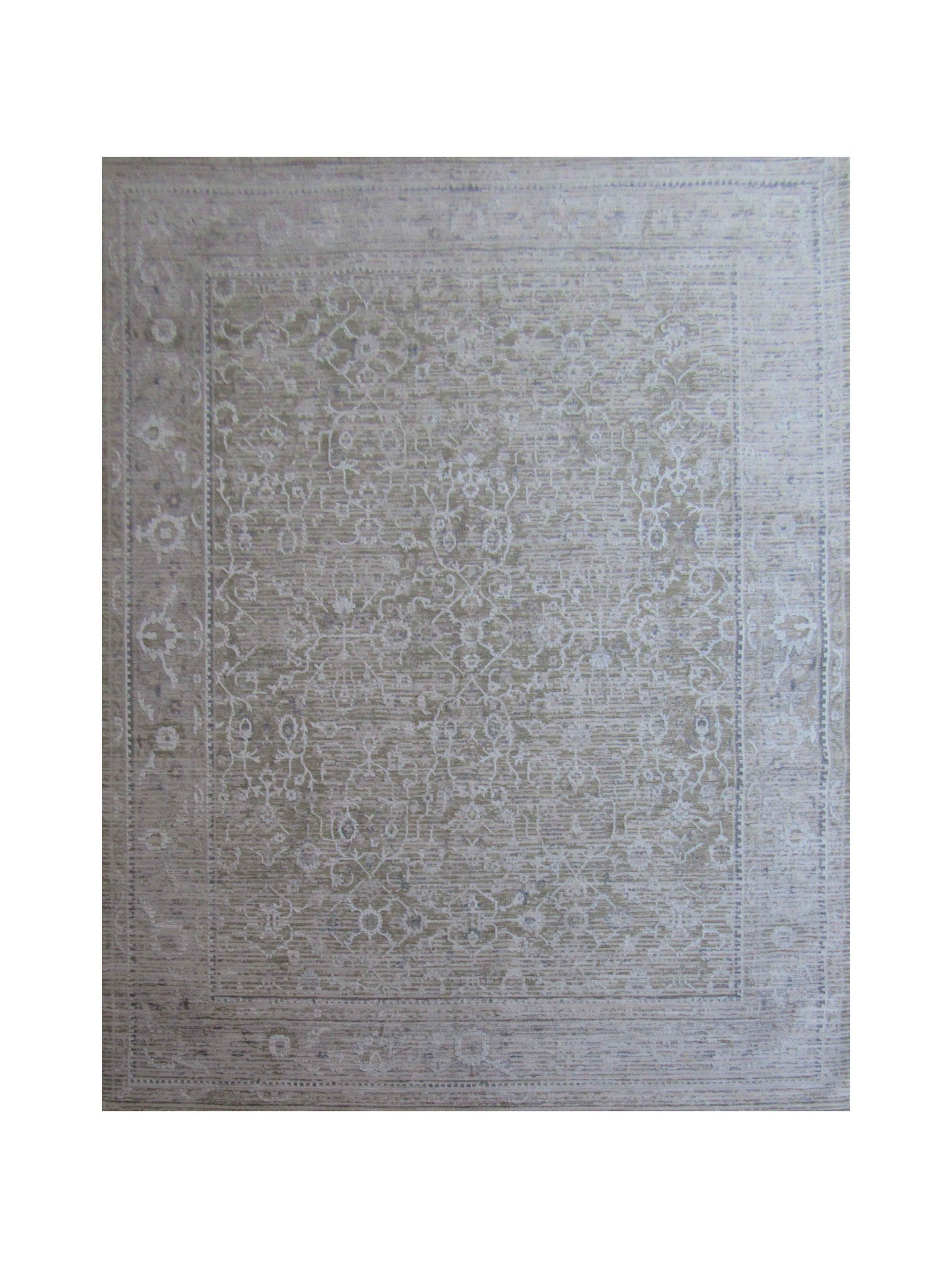 BK Carpets & Rugs – Vintage Inspired Oriental Area Rug – Soft Beige & Light Green - 2.4m x 3.15m