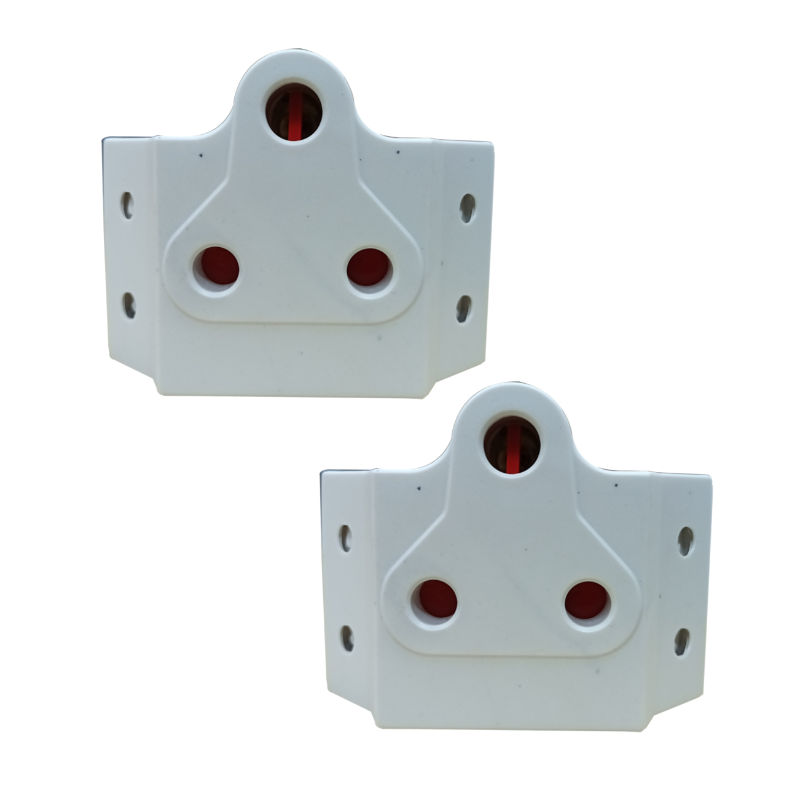 3 Pin Plug Adapter - Pack Of 2