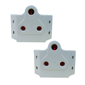 3 Pin Plug Adapter - Pack Of 2