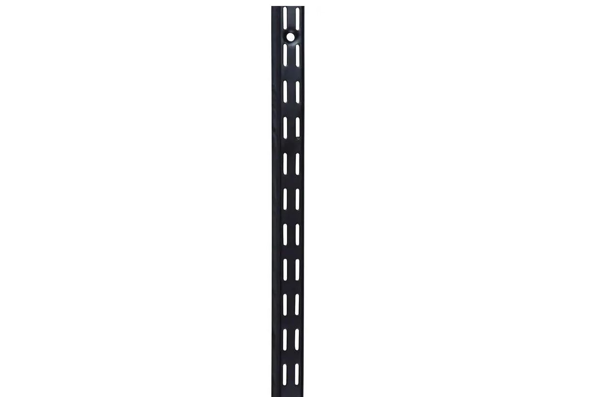 Double Slot Wallband, Black, 1920mm BY WOODLY
