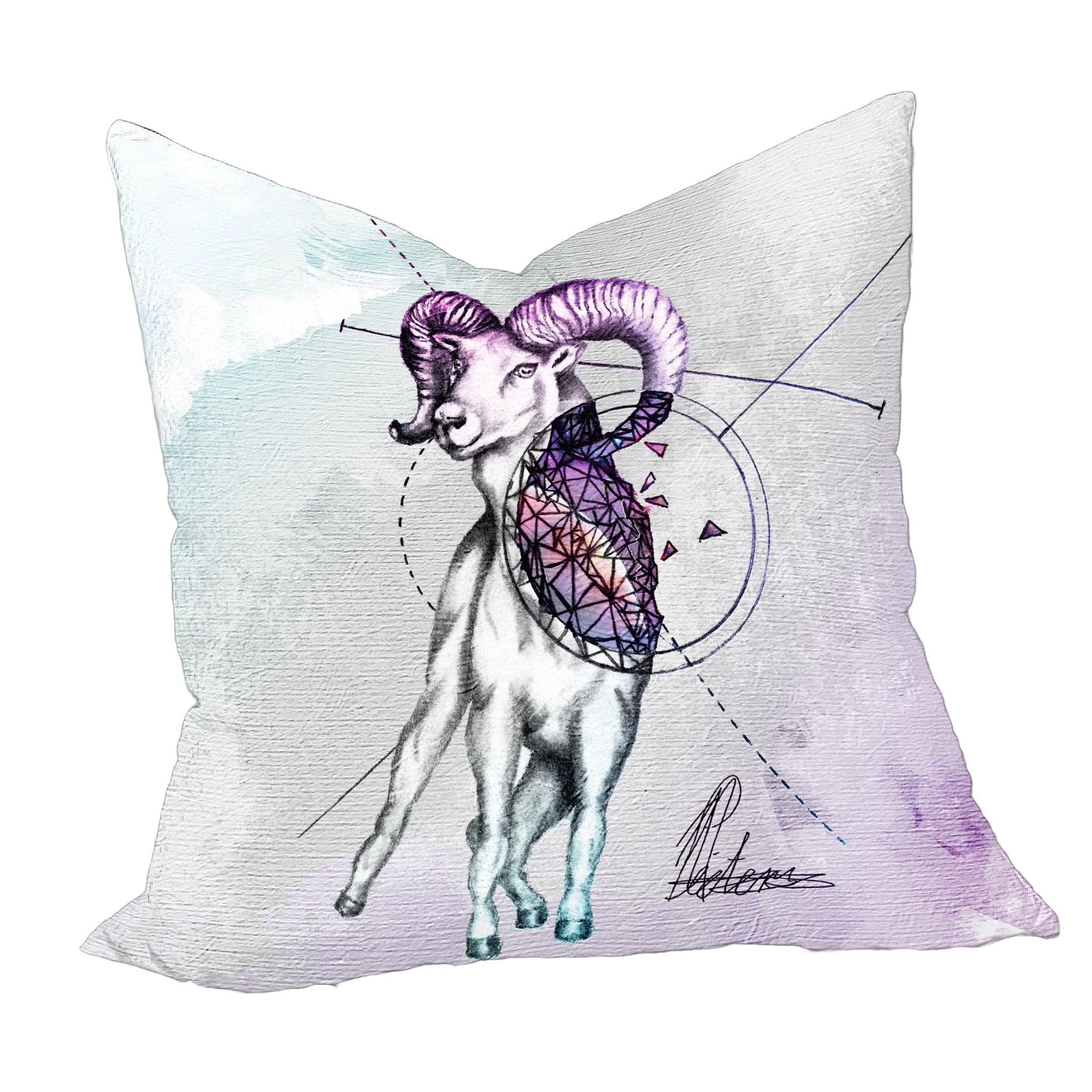 Rambunctious Ram Aries Luxury Scatter by Nathan Pieterse Large | LEROY ...