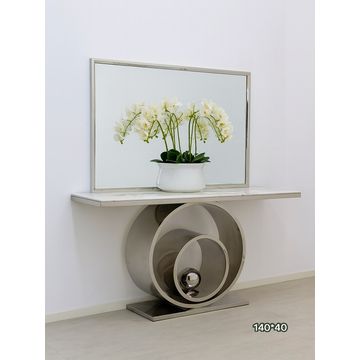 Prestige Home - Celestial Console Table - Silver
