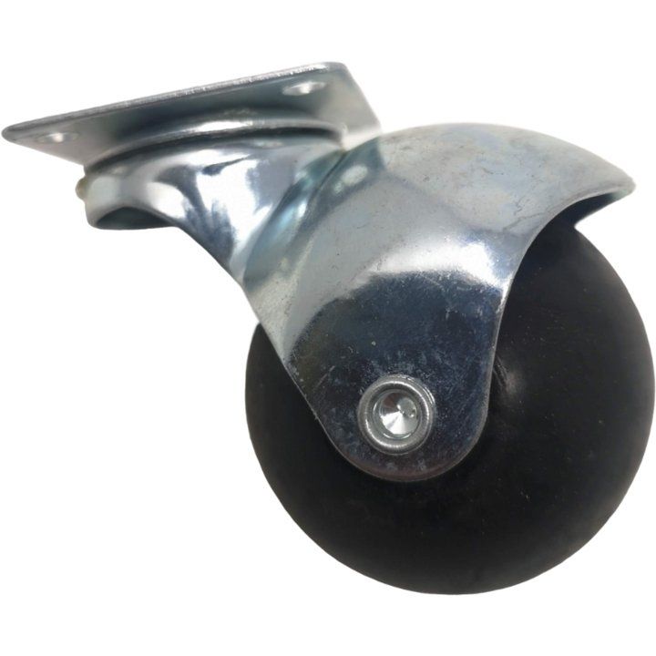 38mm RUBBER BALL CASTOR PLATE