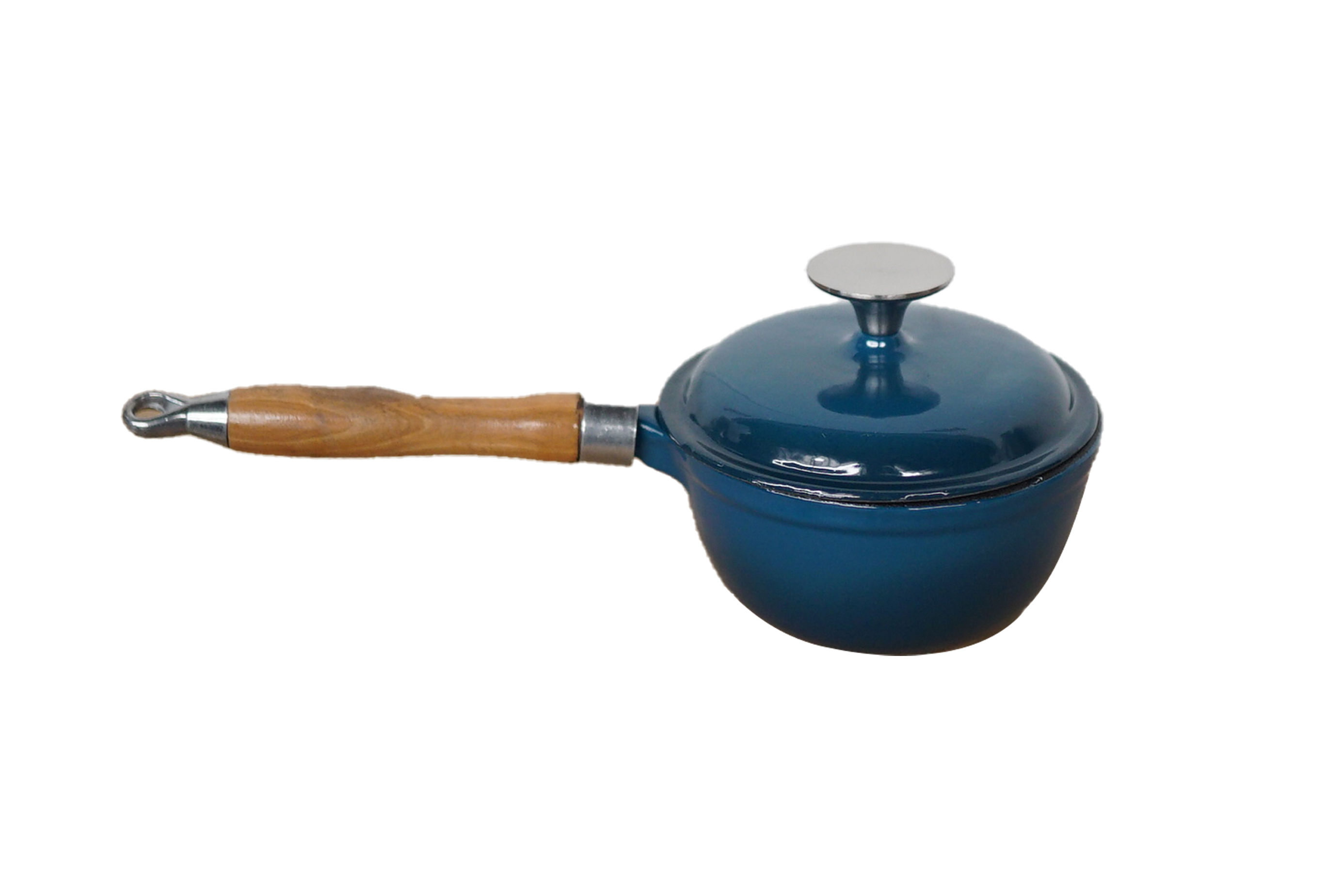 Chef's Delight Cast Iron - 15cm Sauce Pan - Blue